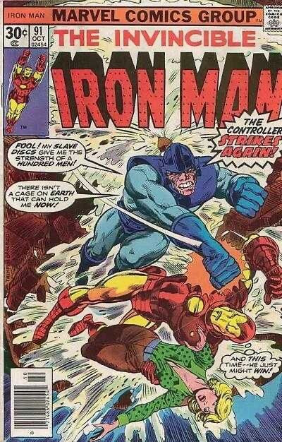 Marvel Comics Iron Man #91 Bronze Age 1976