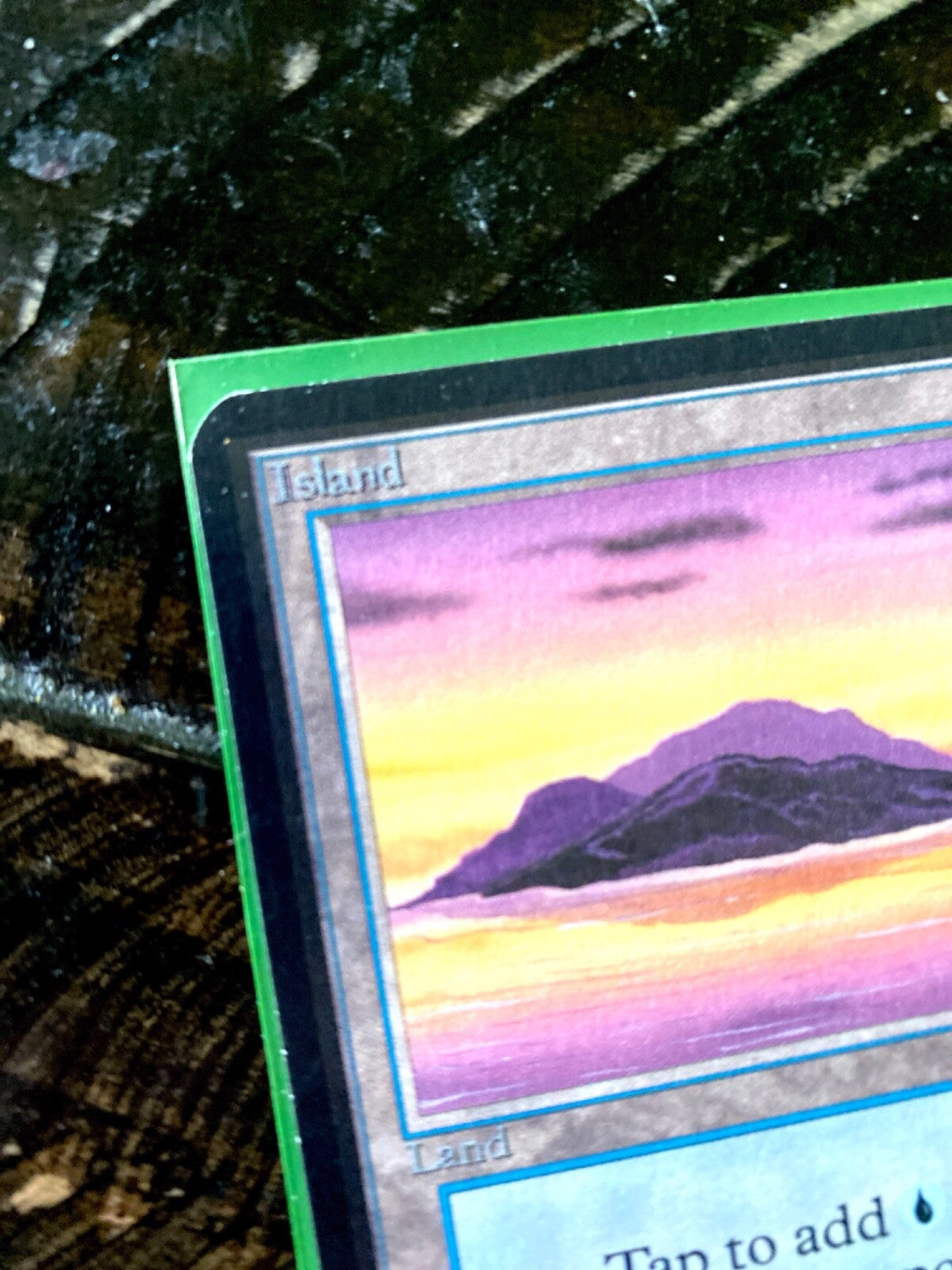 Magic the Gathering (MTG) Island (A) Alpha