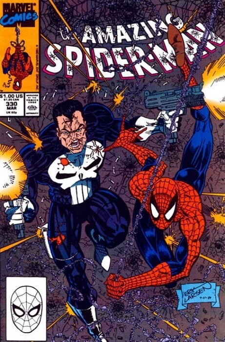 Marvel Comics Amazing Spider-man #330 Copper Age 1990