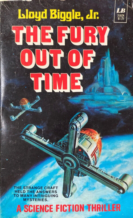 The Fury Out of Time by Lloyd Biggle, Jr. 1965 Leisure Books Paperback