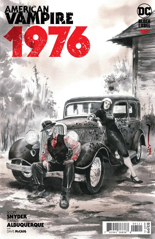 DC Comics American Vampire 1976 #1 Modern Age 2020 Variant Black Label