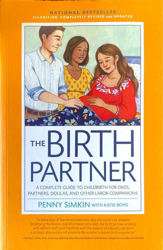 The Birth Partner 5th Edition by Penny Simkin 2018 Harvard Trade Paperback