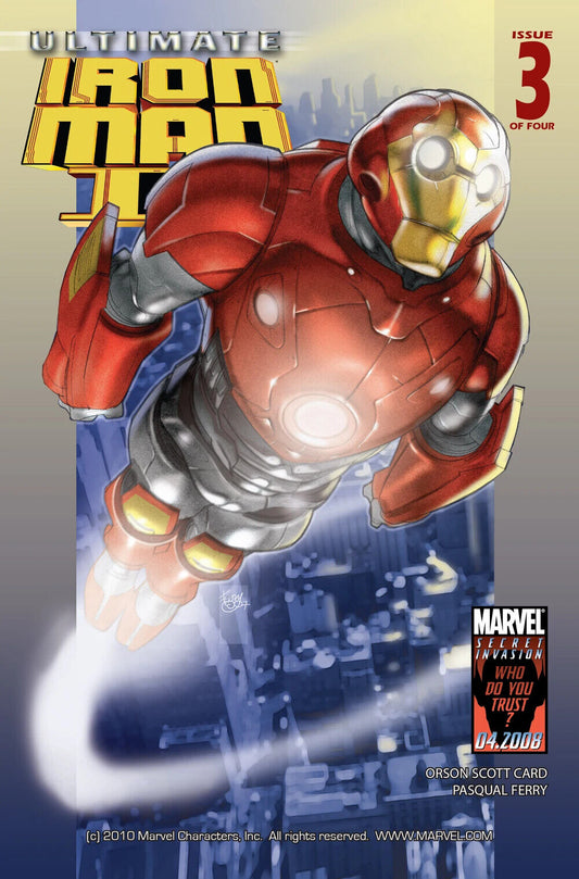 Marvel Comics Ultimate Iron Man II #3 Modern Age 2008