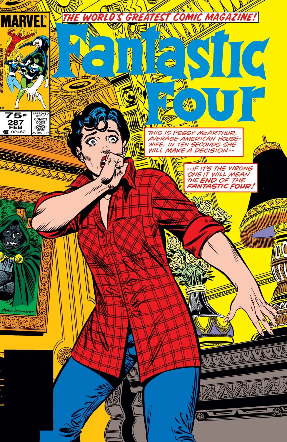 Marvel Comics Fantastic Four #287 Copper Age 1986