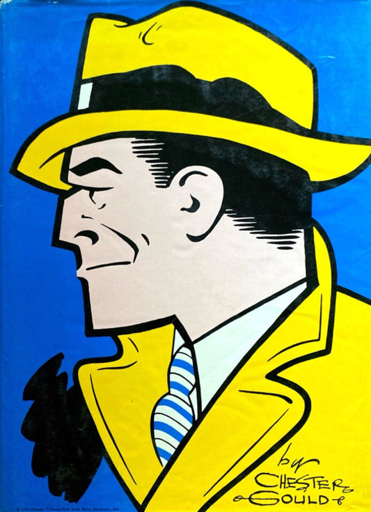 The Celebrated Cases of Dick Tracy by Chester Gould 1970 Hardcover Ellery Queen