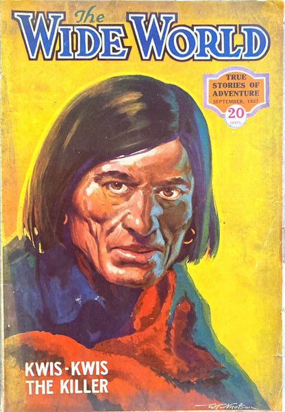 The Wide World Magazine No. 353 Vol. 59 September 1927 London Pulp