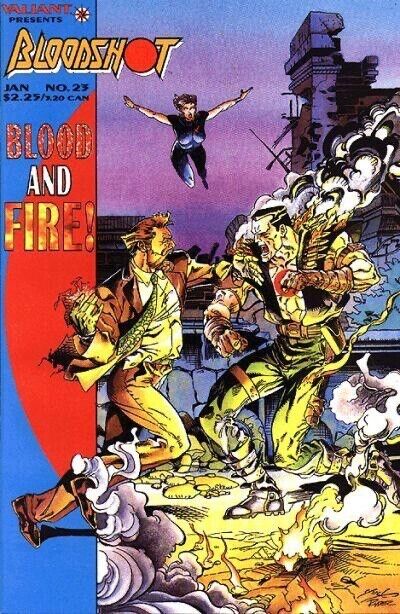 Valiant Comics Bloodshot #23 Modern Age 1995