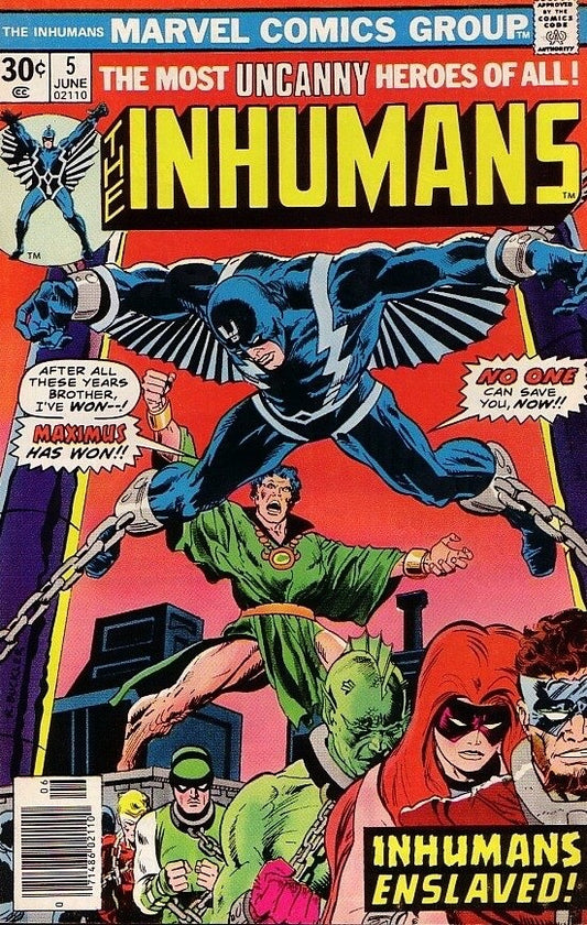 Marvel Comics The Inhumans #5 Bronze Age 1976