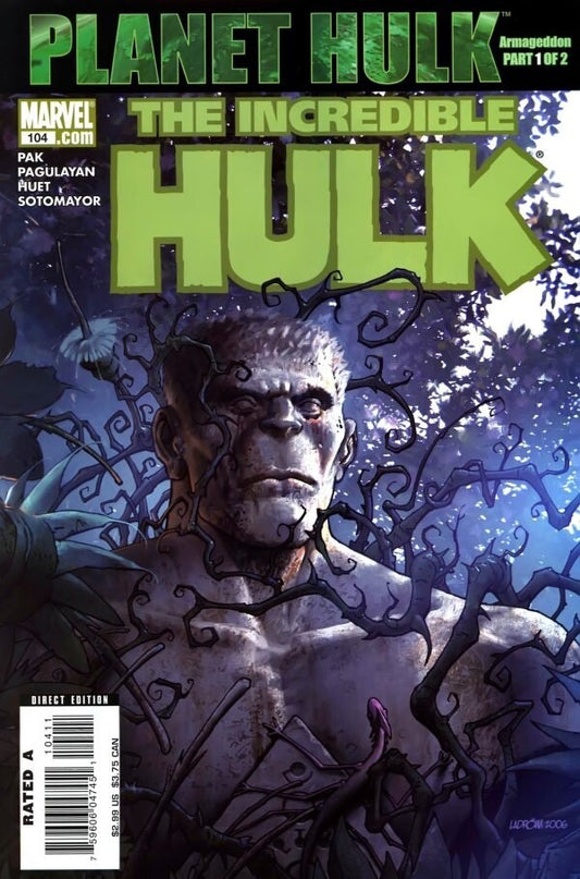 Marvel Comics Incredible Hulk #104 Modern Age 2007 Planet Hulk