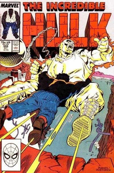 Marvel Comics Incredible Hulk #348 Copper Age 1988
