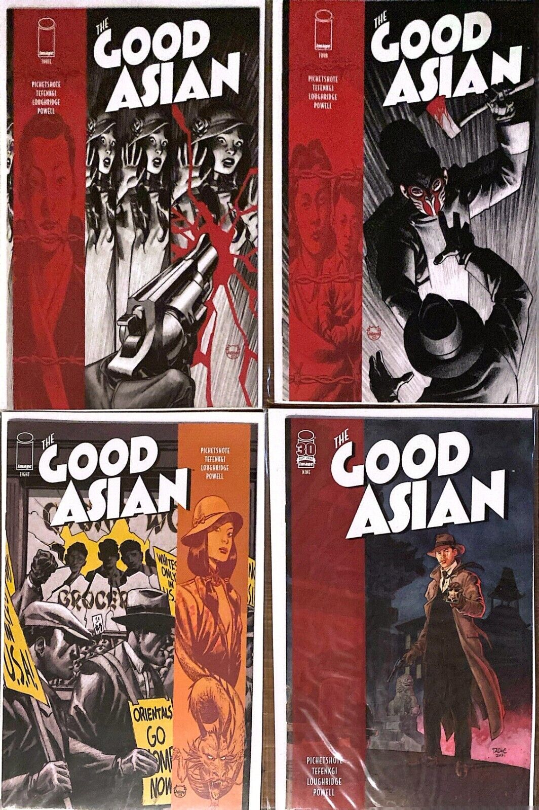 Image Comics The Good Asian #1-10 Modern Age 2021 Complete Eisner Award