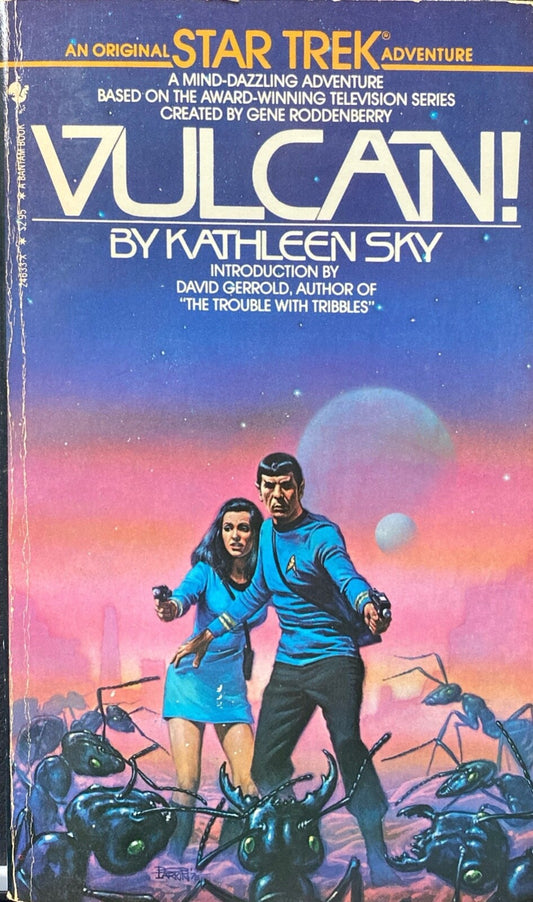 Star Trek: Vulcan! by Kathleen Sky 1984 Bantam Paperback