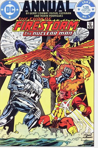 DC Comics The Fury of Firestorm Annual #1 Bronze Age 1983