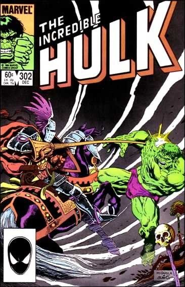 Marvel Comics Incredible Hulk #302 Copper Age 1984