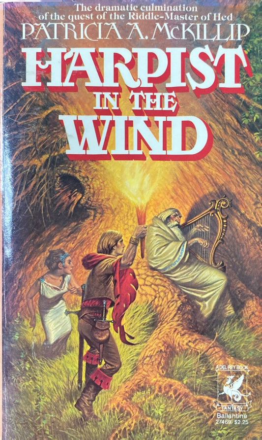 Harpist in the Wind by Patricia A. McKillip 1980 Del Rey Paperback