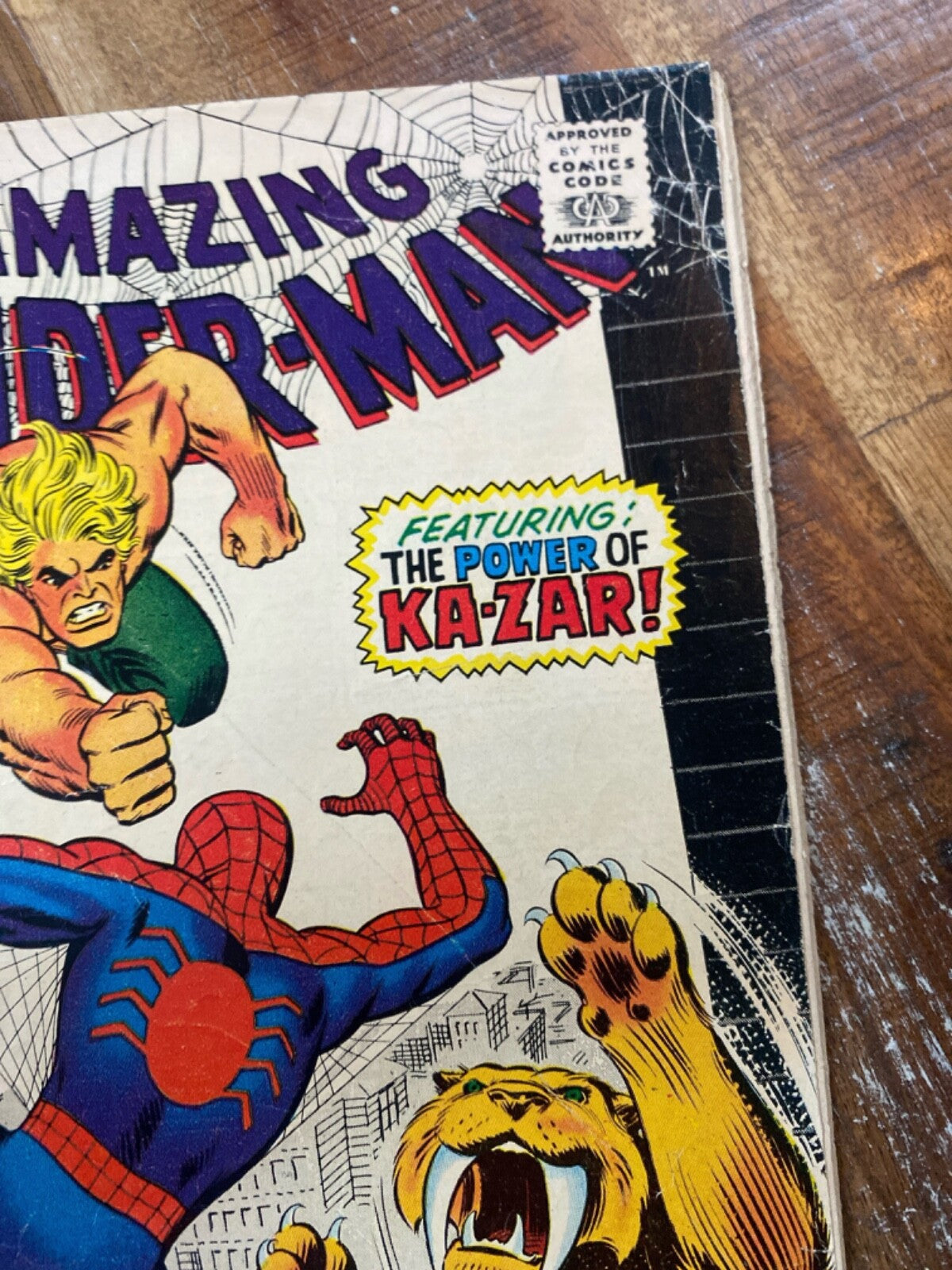 Marvel Comics Amazing Spider-man #57 Silver Age 1968 Ka-zar