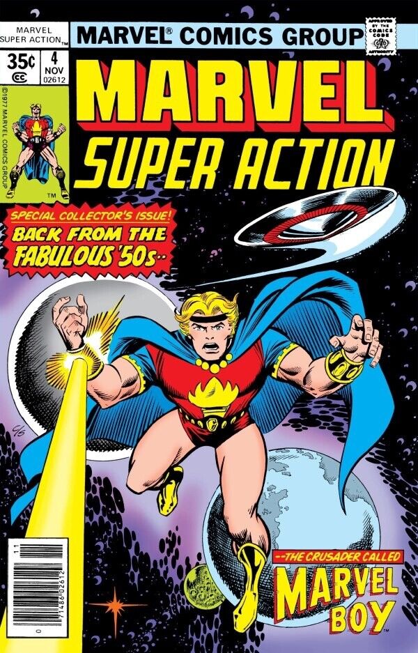 Marvel Comics Marvel Super Action #4 Bronze Age 1977 Marvel Boy