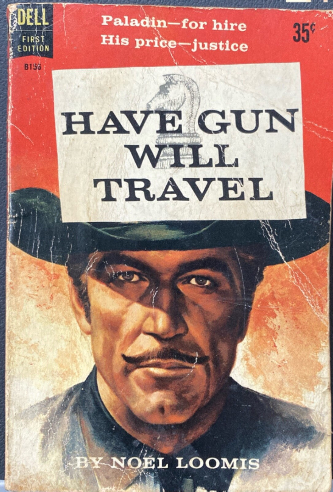 Have Gun Will Travel by Noel Loomis 1960 Dell B156 Paperback