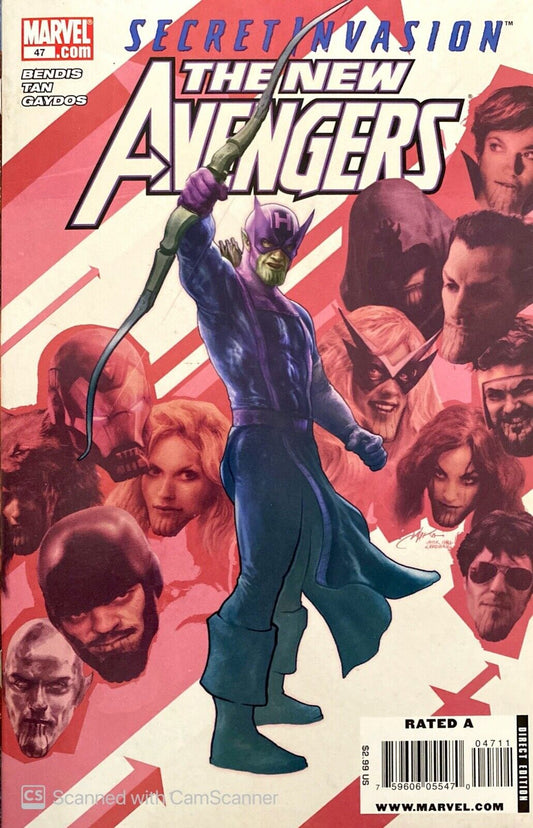 Marvel Comics New Avengers #47 2008 Modern Age