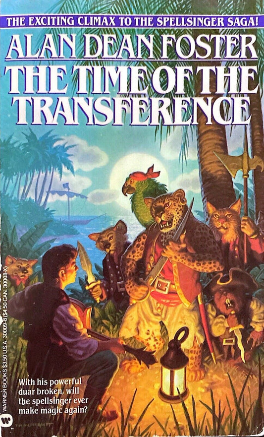 The Time of the Transference by Alan Dean Foster 1987 Warner Paperback