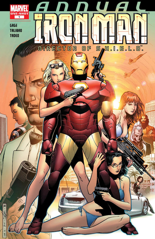 Marvel Comics Iron Man: Director of S.H.I.E.L.D. Annual #1 Modern Age 2008