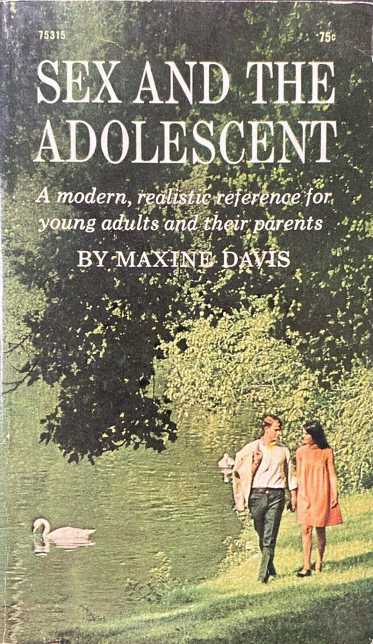 Sex and the Adolescent by Maxine Davis 1968 Pocket 75315  Paperback