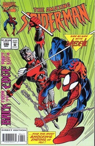 Marvel Comics Amazing Spider-Man #396 Modern Age 1994