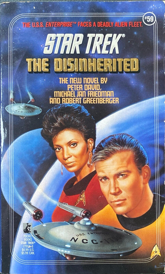 Star Trek #59: The Disinherited by David, Friedman, Greenberger Pocket Paperback