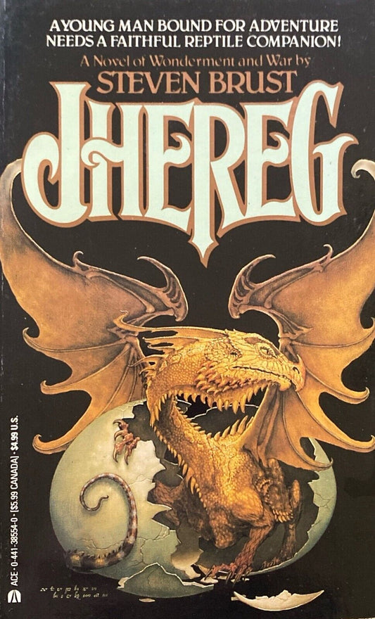 Jhereg by Steven Brust 1987 Ace Paperback