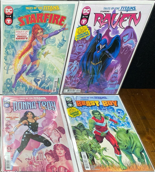 DC Comics Tales of the Teen Titans #1-4 2023 Modern Age Complete