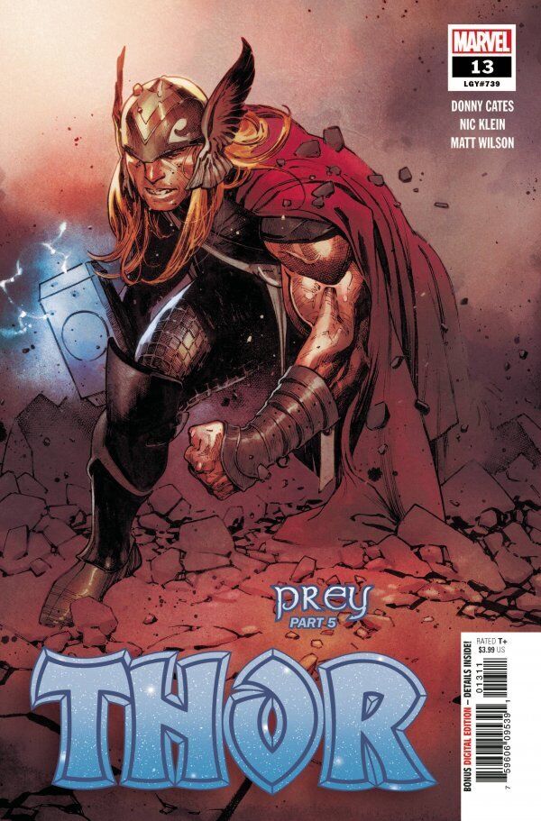 Marvel Comics Thor #13 (Legacy #739) Modern Age 2021 Variant