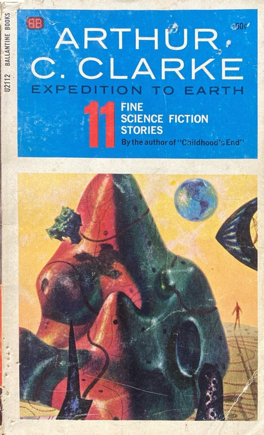 Expedition to Earth by Arthur C. Clarke 1965 Ballantine U2112 Paperback