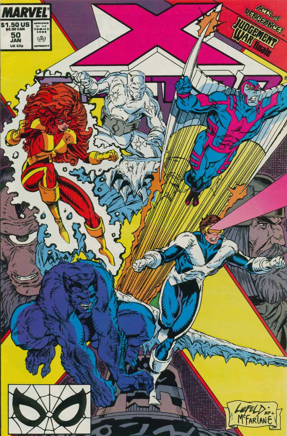 Marvel Comics X-Factor #50 Copper Age 1990