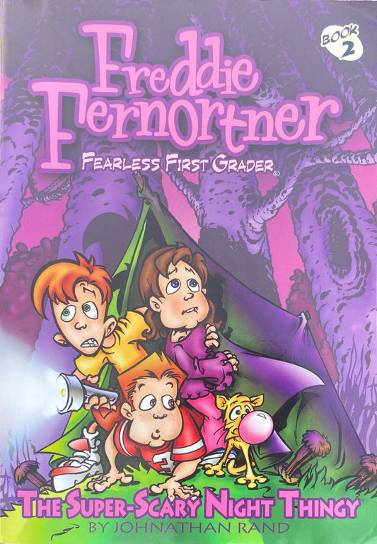 Freddie Fernortner 2: Super-Scary Night Thingy Jonathan Rand AudioCraft Pub pb