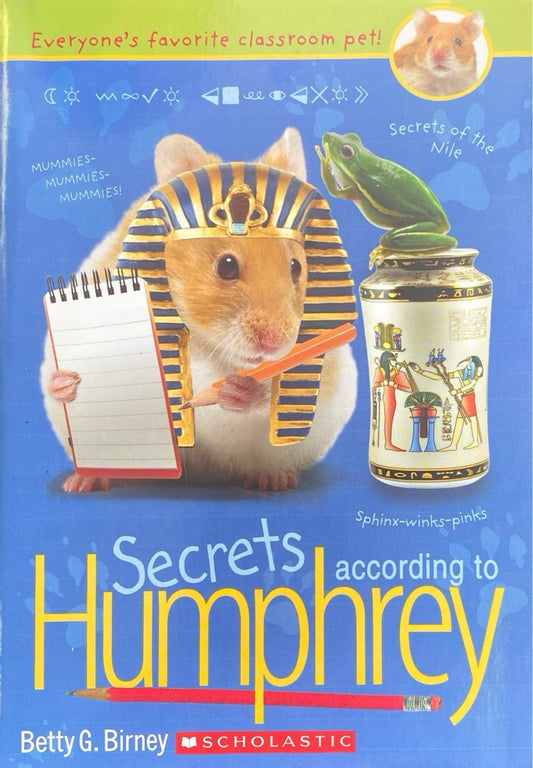 Secrets according to Humphrey by Betty G. Birney Scholastic 2014 paperback