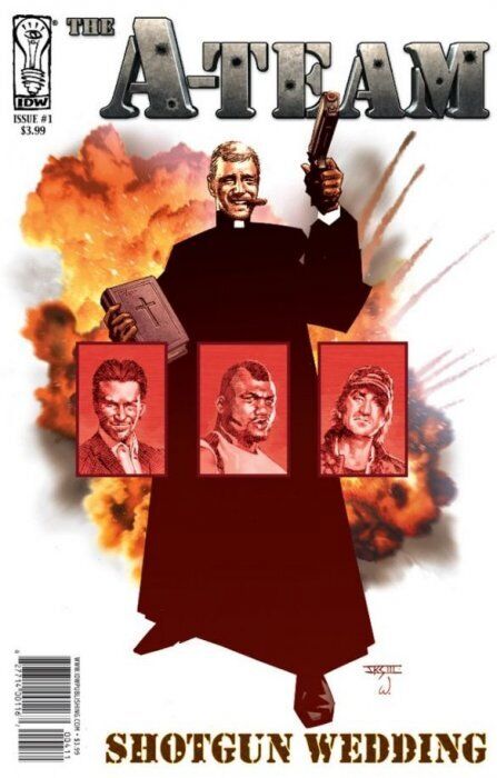 IDW Comics The A-Team: Shotgun Wedding #1 Modern Age 2010
