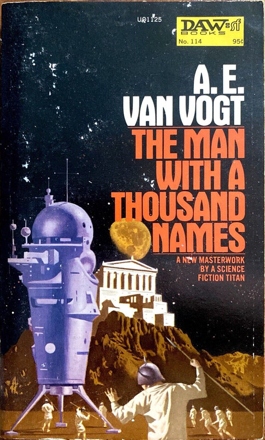 The Man With a Thousand Names by A.E. Van Vogt 1974 Daw UQ1125 Paperback
