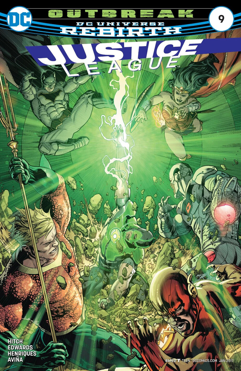 DC Comics Justice League #9 Modern Age 2017