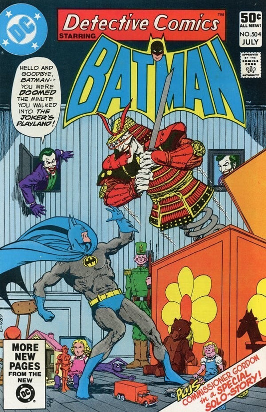 DC Comics Detective Comics #504 Bronze Age 1981