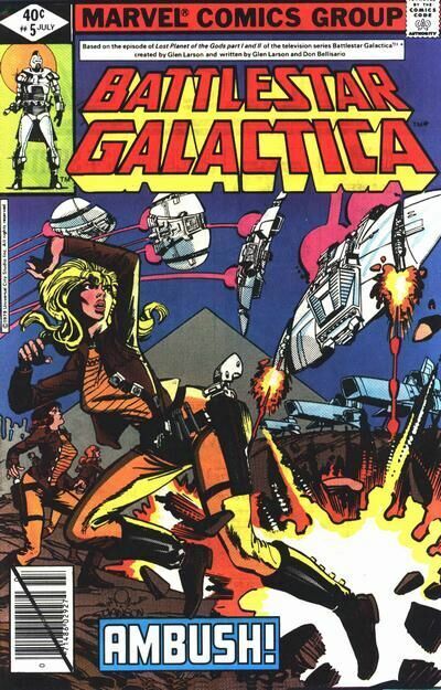 Marvel Comics Battlestar Galactica #5 Bronze Age 1979
