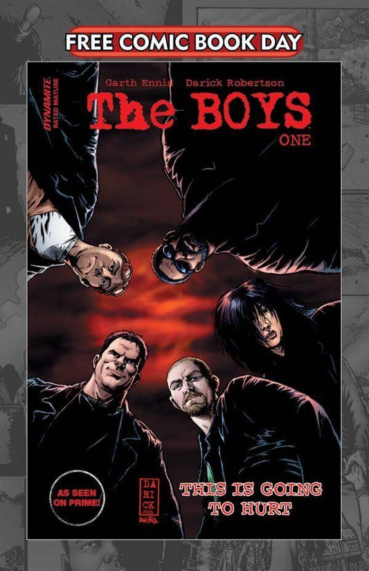 Dynamite Comics The Boys #1 Modern Age 2020 FCBD Free Comic Book Day