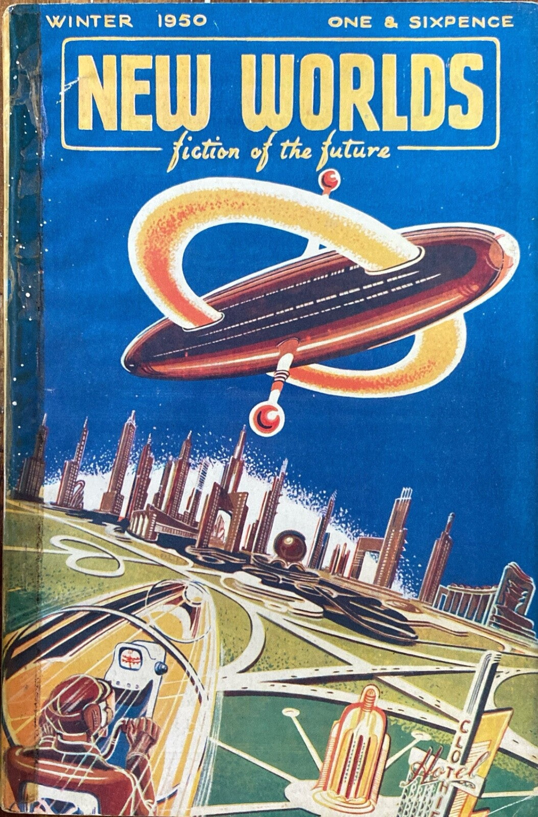 New Worlds Magazine Volume 3 No. 8 1950 British Import Science Fiction