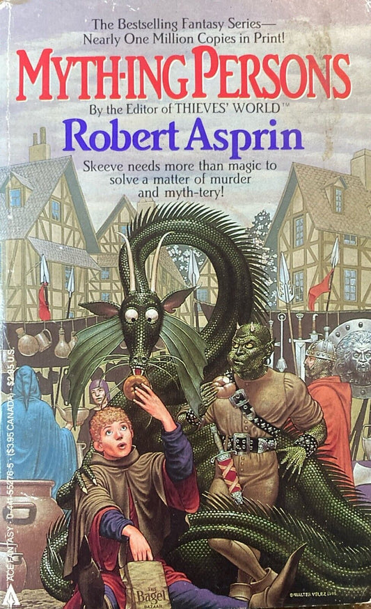 Myth-ing Persons by Robert Asprin 1986 Ace Paperback Myth #5
