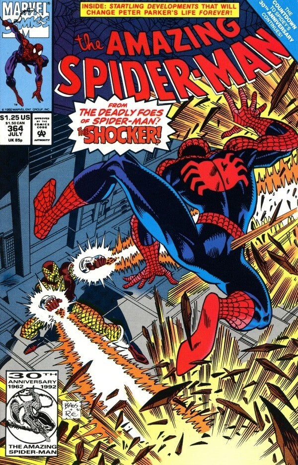 Marvel Comics Amazing Spider-man #364 Modern Age 1992