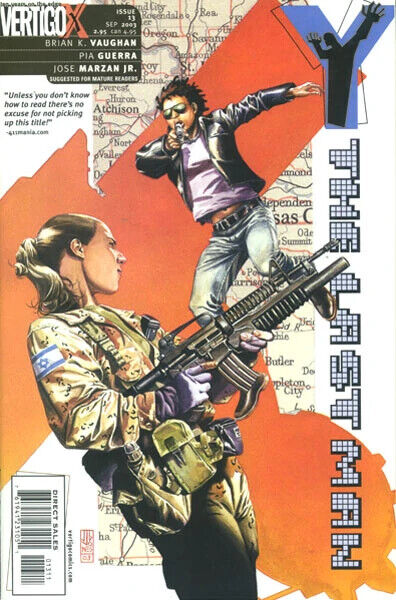 Vertigo Comics Y the Last Man #13 2003 Modern Age