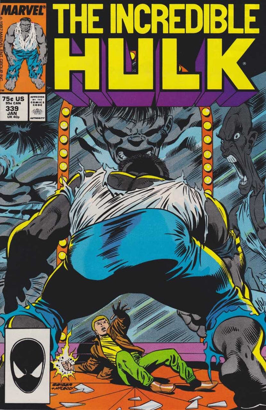 Marvel Comics Incredible Hulk #339 Copper Age 1988
