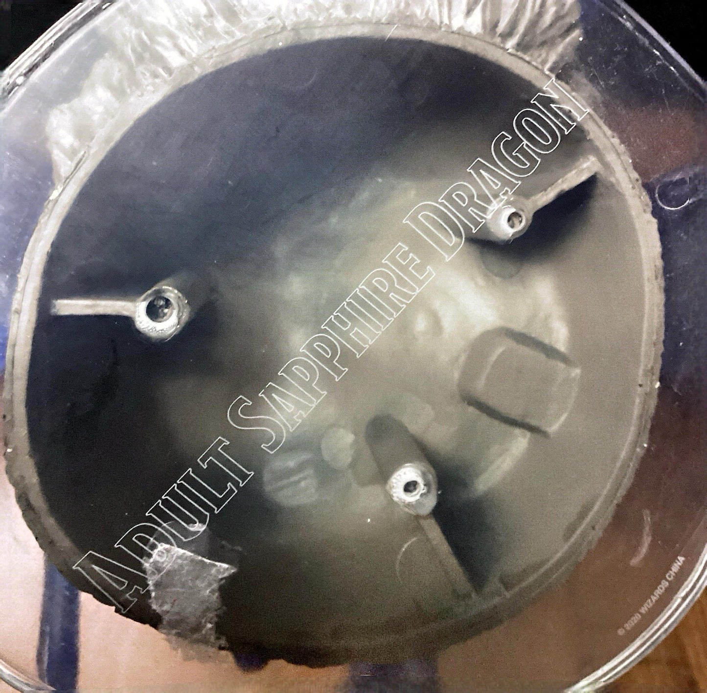 Dungeons & Dragons Adult Sapphire Dragon Custom Paint