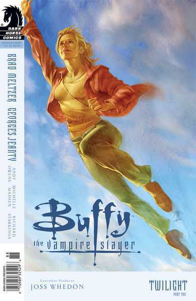 Dark Horse Buffy the Vampire Slayer Season 8 #32 2010 Action Comics #1 Homage