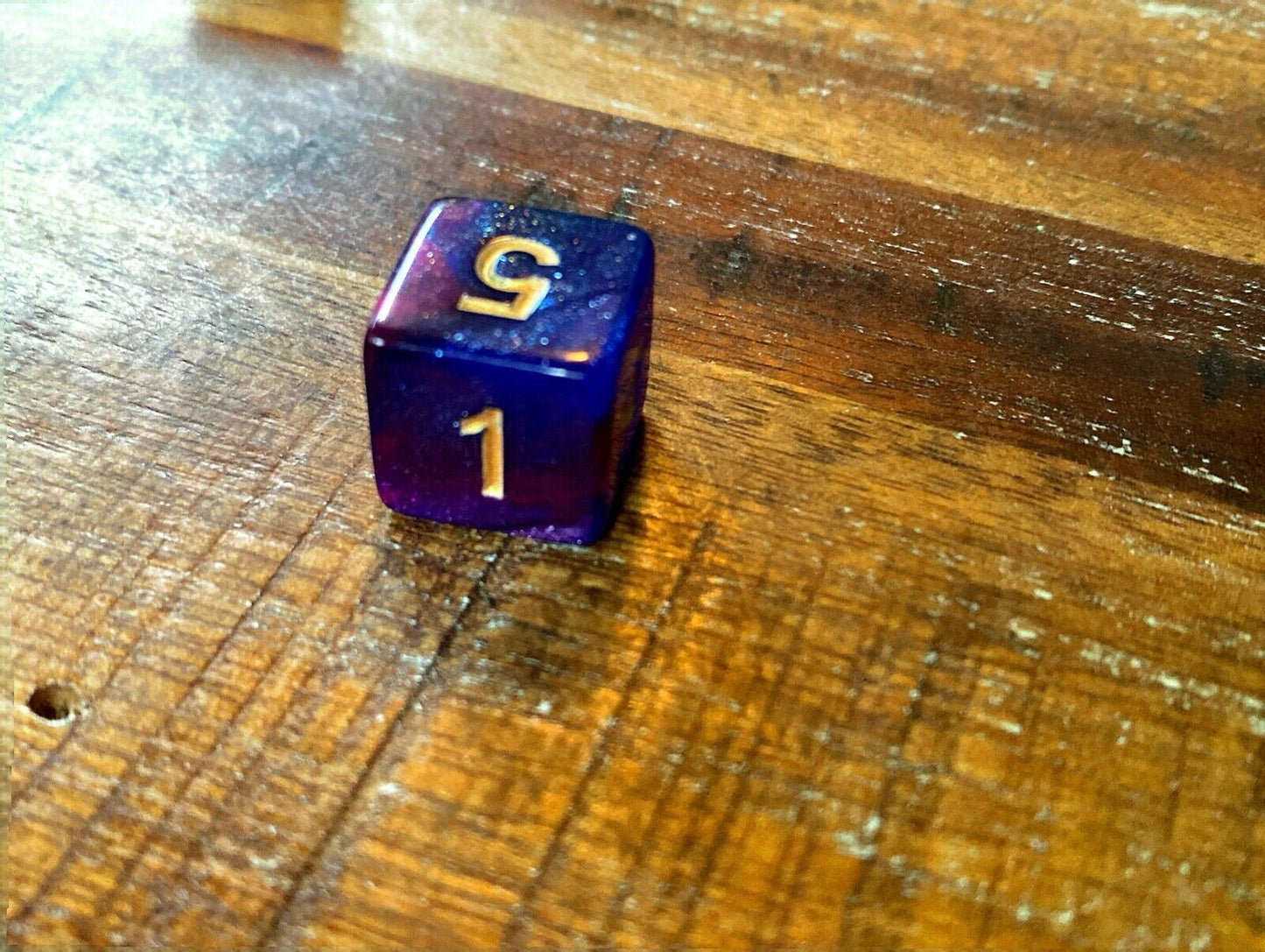 Set of 7 TTRPG Gaming Dice Dungeons & Dragons Pathfinder D20 Starlight Sparkle