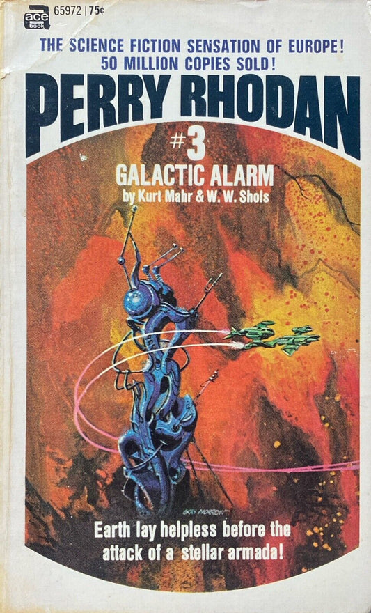 Perry Rhodan 3: Galactic Alarm by Kurt Mahr & W.W. Shols 1969 Ace Paperback
